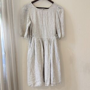 100% Linen Dress by Blue Anenome